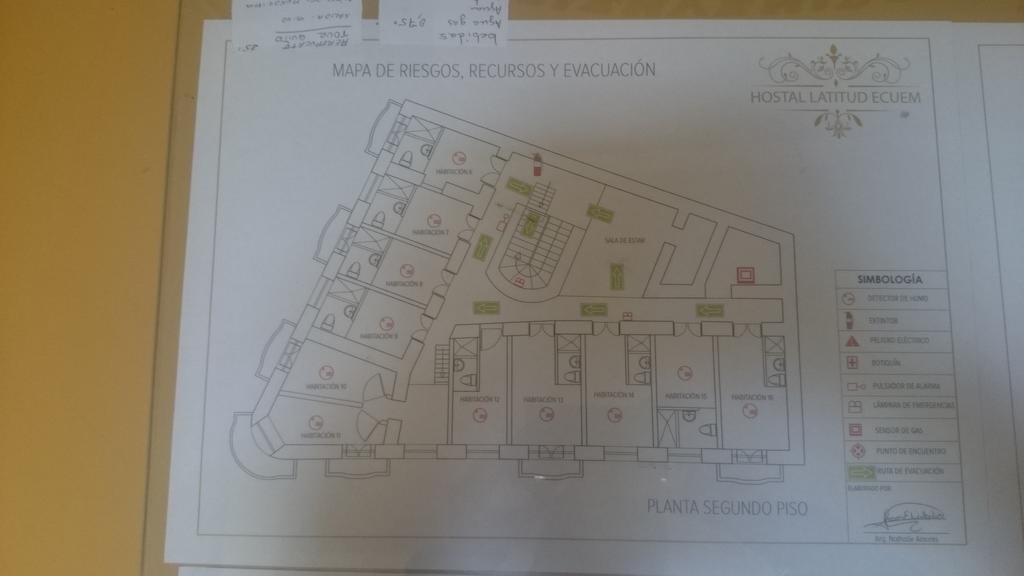 Hostal Latitud Ecuem Quito Esterno foto